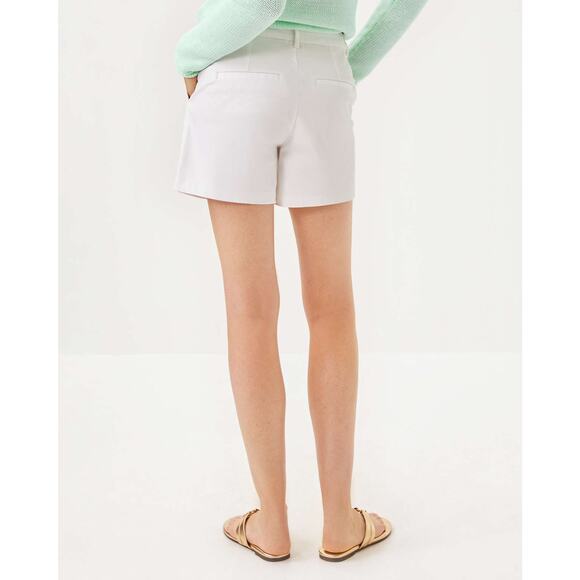 Lilly Pulitzer 5" Callahan Mid Rise White Short Size 4 - Picture 5 of 11